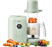 Bear Cuocipappa Mixer Multifunzione 7-in-1 per Bébé - Vapore, Mixer, Pulse, Pulizia Automatica, Sterilizzato, Riscalda, Scongela - Robot Cucina Multifunzione