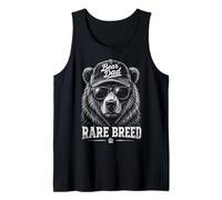 Bear Dad One of a Kind Orso Occhiali Papa Divertente Canotta
