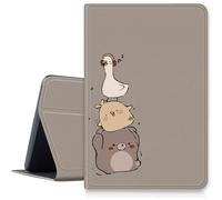 Bear Duck Music Case per Samsung Galaxy Tab A8 10.5 pollici 2022, antiurto custodia pieghevole in pelle PU sottile con funzione sleep/wake automatica, per Galaxy Tab A8 2022 modello SM-X200/X205/X207
