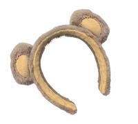 Bear Ears Headband, Fuzzy Makeup Headband, Soft Headwear for Cosplay, Cute Costume Accessories, Makeup Washing Headband, Christmas Headband, for Face Washing & Skincare, Spa Day, Hair Accessories