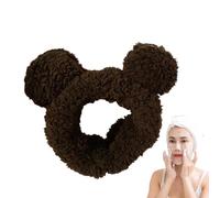 Bear Ears Spa Fascia per capelli | Comode fasce elastiche con orecchie da orso - Accessori per lavare il viso, trucco, fare il bagno, fare i lavori domestici, cura della pelle Bseid