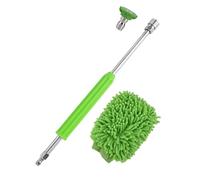 Bear Force Bacchetta di estensione per idropulitrice per lavaggio auto, bacchetta di estensione in acciaio inox, estensione della bacchetta per idropulitrice con spina rapida da 6,35 mm, ugello verde