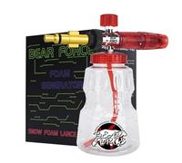 BEAR FORCE Idropulitrice lancia schiuma ugello schiuma neve schiuma cannone bottiglia lavaggio auto, compatibile per Lavor Wash Lidl, per Parkside, per Sterwins, per Deko, per Champion, per Vax ad