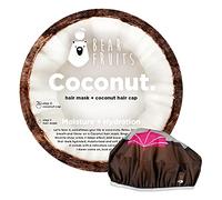 Bear Fruits Coconut Hair Mask + Cap maschera idratante per capelli 20 ml per Donna