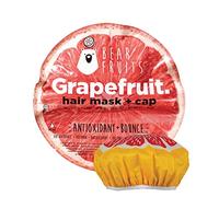 Bear Fruits, Maschera e Cuffia per Capelli Pompelmo, antiossidante e Volumizzante per i Tuoi Capelli, 1 Maschera 20ml + 1 Cuffia Pompelmo