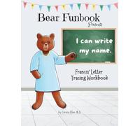 Bear Funbook Presents I Can Write My Name Francis' Personalized Letter Tracing Workbook
