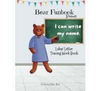 Bear Funbook Presents I Can Write My Name Lukas' Personalized Letter Tracing Workbook