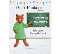Bear Funbook Presents I Can Write My Name Myles' Personalized Letter Tracing Workbook