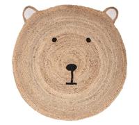 ATMOSPHERA CREATEUR D'INTERIEUR - Tappeto per bambini con orsetto di iuta d100cm