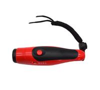 Bear Horn - Dispositivo di allarme di emergenza a pneumatico portatile | di sicurezza compatto 125 dB strumento di segnale esterno rosso leggero ideale per escursioni a piedi,