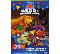 Bear In The Big Blue House: Shapes, Sounds & Colors With Bear (DVD) Peter Linz