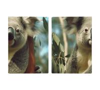 Bear Koala - Porta passaporto da viaggio con scomparti per carte di credito e carta d'imbarco, porta passaporti, carte di credito