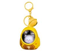 Bear LED Holder Robusto ABS Portachiavi Borse Zaini Decorazione Bel Disegni Per Le Donne Alla Moda Nero/Giallo/Grigio Donna Bear Portachiavi, Giallo, Taglia unica
