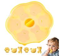Bear Mold, 6 Cavities Silicone Mold, Cartoon Animal Baking Moulds For