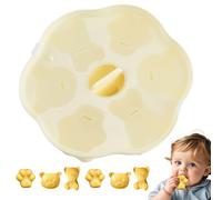 Bear Mold, 6 Cavities Silicone Mold, Cartoon Animal Baking Moulds For