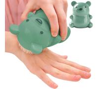 Bear Nail Brush - Cute Animal Grip Scrub Cleaning Tool Soft Bristle Hand