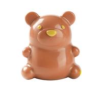 Bear Nail Brush - Cute Animal Grip Scrub Cleaning Tool Soft Bristle Hand