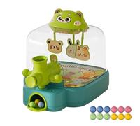 Bear Pinball Machine - Flipper Game per bambini | Tavola da flipper | Target Shooter Game | Tablet op Shooter Game | Giocattoli interattivi per allenamento di reazione | Riflettore d'orso e gioco