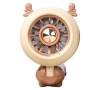 Bear Portable Fan, Foldable Travel Wind Blower, Cute Compact Design, USB Rechargeable Mini Cooling Device for Gym, Desk, Hiking, Commuting and Outdoor Use, 17x8x5.6cm