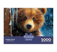 Bear Puzzle 1000 Pezzi Per Adulti Idea Regalo Uomo E Donna Cute Pet Immagine Dipinta, Intrattenimento Creativo Puzzle Classico Per Adulti E Bambini Dai 14 Anni70x50cm/1000pcs