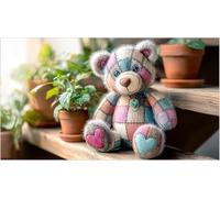 bear Puzzle impossibili 1000 Pezzi Decorazione per la casa. Giochi di Rilassamento e Intelletto per adulti e ragazzi da 14 anni 75x50cm/1000pcs