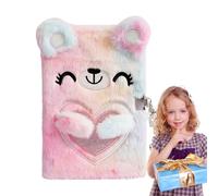 Bear Secret Diary - Blocco note segreto con chiusura a chiave, motivo: orso | Diario per bambini, per scrivere, disegnare, per ragazze e bambini