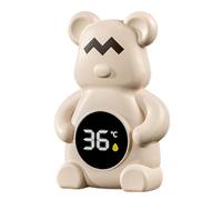 Bear Shape Bath Temperature Sensor, Water Temperature Monitor, 5,51 x 3,94 x 1,97 pollici Floating Toy Bathtub Meter for Hot Spring, Shower, Swimming, Indoor and Outdoor Pool