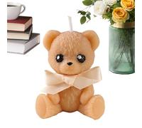 Bear-Shaped Candle - Scented Cute Bear Candle Made from Soy & Paraffina Wax, Candles Decorative Scented Aesthetic Decorative Candles | TeddyyParty Favors for Living Rooms, Dess, Tables, Bookshelves