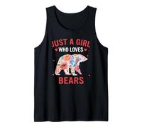 Bear Solo Una Ragazza Che AMA Gli orsi Canotta