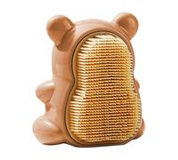 Bear - Spazzola per unghie con setole morbide, per la pulizia delle unghie, facile da impugnare, con grazioso design a forma di orso, delicata ed efficace, perfetta per bambini, donne, bagno, cura