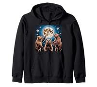 Bear Stuff Bears Maglia da uomo donna Moon Bear Lovers Felpa con Cappuccio