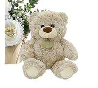 Bear Stuffed Animal - 8-Inch Soft Pillow Figure, Plush Bear Toy for Comfort Holding, Gentle Texture Design Doll, Plush Decor Accessory with Cuddly Feel, Stuffed Bears for Gifting Hugging and Display