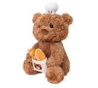 Bear Stuffed Animal - Soft Huggable Plush Bear Figurine Toy, Plush Bear Doll, Adorable Animal Doll Toy Stuffed Animal Plush Toy for Girlfriend, Wife, Friend