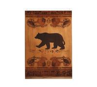 Bear Welcome Garden Flag 2x3 Ft No Fade Double Sided Casa Yard Bandiere Outdoor Banner Decor Per Cortile Portico Prato