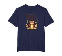 Bear-y - Adorabile Orsacchiotto a Forma di Stelle, Regalo Autunnale per Bambini Maglietta, Uomo Taglie Grandi, Navy, 5X Tall