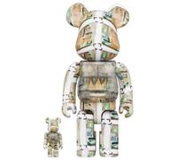 BEARBRICK 100% 400% JEAN-MICHEL BASQUIAT KING PLEASURE