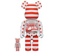 Bearbrick My First Baby 100% & 400% Set Red & Silver Chrome Ver.