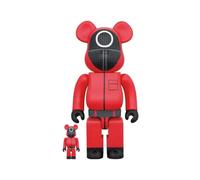 Bearbrick X Squid Game Guard (Circle) 100% & 400% Set