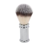 Beard Brush for Men | Skilled Soft Fibers & Quick Dry | Rich Foam Shaving Brush for Home/Salon/Travel | Synthetic Pig Fibers, Ergonomic Handle