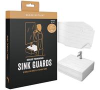 Beard Butler, Protezione per lavello usa e getta (10 ct), cattura peli da barba, 100% polpa di tessuto biodegradabile - Buzz, Catch, Lancio - Alternativa al bavaglino da barba