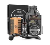 Beard Growth Kit, Beard Roller Kit for Beard Facial Hair Growth