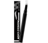 Beard Ink - Face Hair Styling Pencil, Mustache Shaper Coloring Tool, Four Fork Tip Precision Fill with Waterproof Formula Design, Beard Grooming Solution for Daily Use, Beards Tool, Styling Care Use
