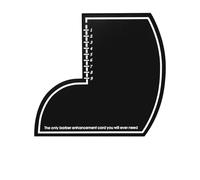 Beard Shaping Tool, Grooming Stencil Guide, Precision Trim Template, Built In Measurement Indicators, Compact Size Design for Men’s Home Care, Salon Use, Travel Kit, Barber Prep