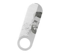 Beard Styling Comb - Portable Mustache Grooming Brush | Anti Snag Hair Detailing Tool for Men with Pocket Size Design, Travel Grooming Kit, Beard Shaping, Mustache Care Gift, Daily Use