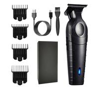 Beard Trimmer Men, Powerful Electric Razor, Portable Cordless Design, Sturdy Stainless Steel Blades, Ergonomic Grip Handle, Ideal For Head Face Leg Hands