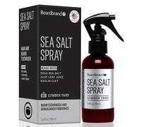 Beardbrand Spray al sale marino da uomo: lo spray per la texture dei capelli aggiunge volume istantaneo, per un aspetto leggero e naturale testurizzato, profumo di legname, ottenere uno stile senza