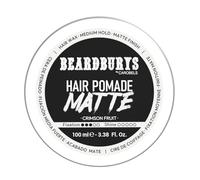 Beardburys Cera per capelli opaca per uomo, tenuta media per il controllo senza perdere flessibilità - Finitura opaca, 100 ml