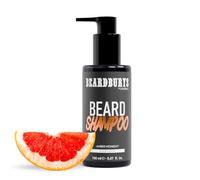 Beardburys Champu Barba Uomo 2 in 1 | Detergente viso e sapone barba, pelle protetta e barba morbida, senza solfati e senza parabeni, vegano, aroma ambra, 150 ml
