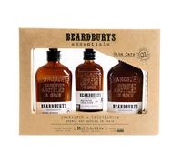 Beardburys Essentials Skincare | Pacchetto di routine facciale per uomini. Kit crema idratante + nebbia facciale + dopo barba da barba. Cosmetici con acido ialuronico e luppolo. Skincare Face Man