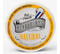 Beardburys Hair Pomade Extra Strong Cera di Finitura Lucida per Capelli Uomo ad Alta Tenuta Extra Forte. Pasta Fibrosa Professionale per Acconciatura dei Capelli. 100 ml